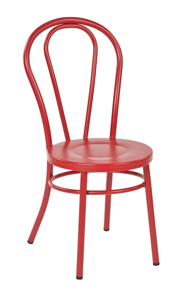 Colorful Metal Chairs