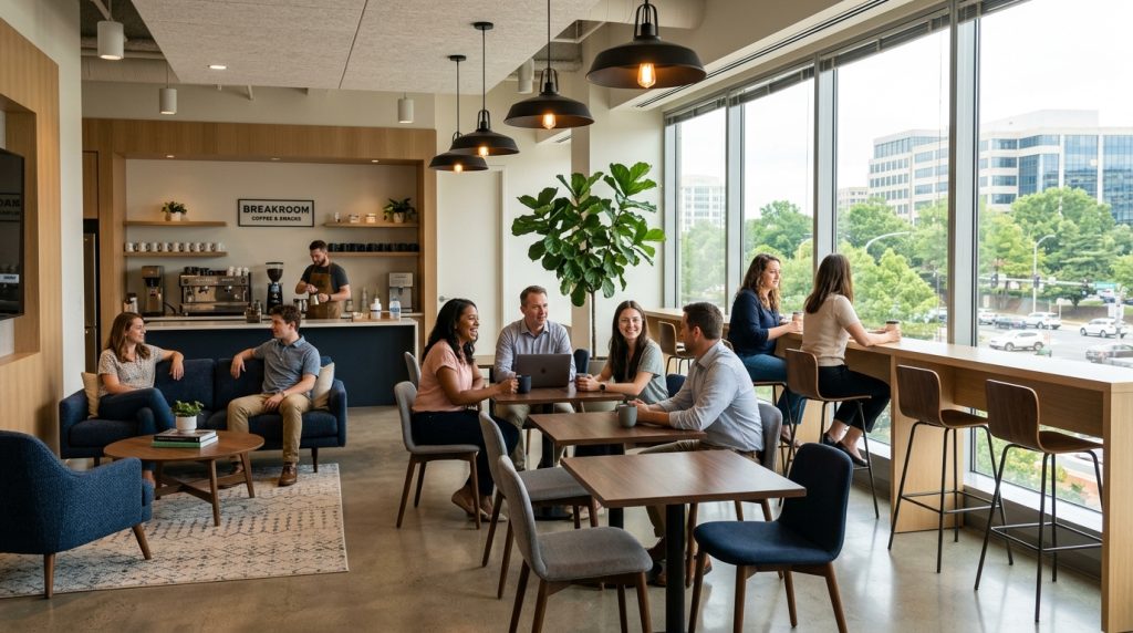 Breakroom and Kitchen Design: The Office Space Northern Virginia Businesses Get Wrong