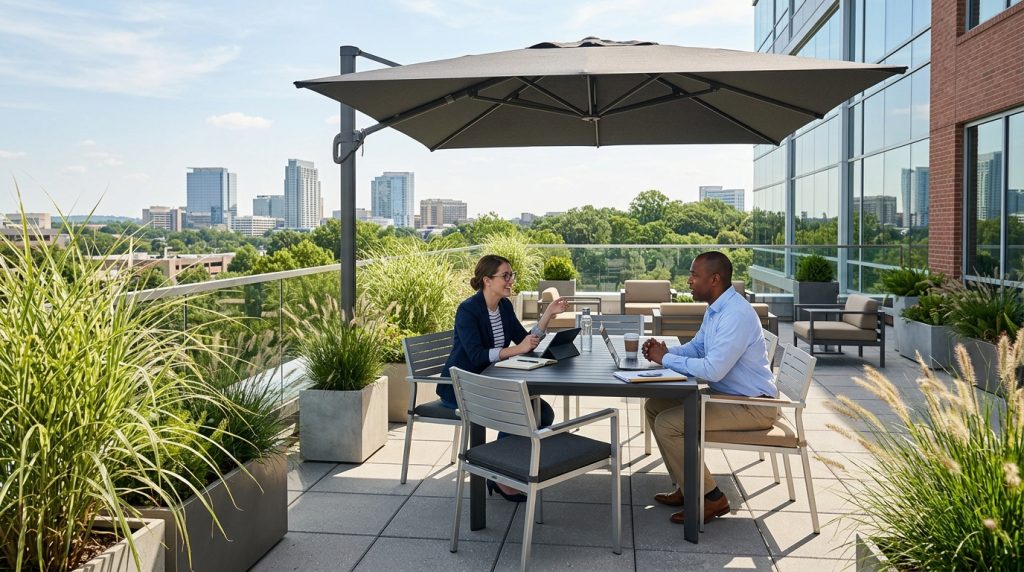Rooftop Terraces and Outdoor Breakout Spaces: Summer-Ready Furniture for DC Metro Offices