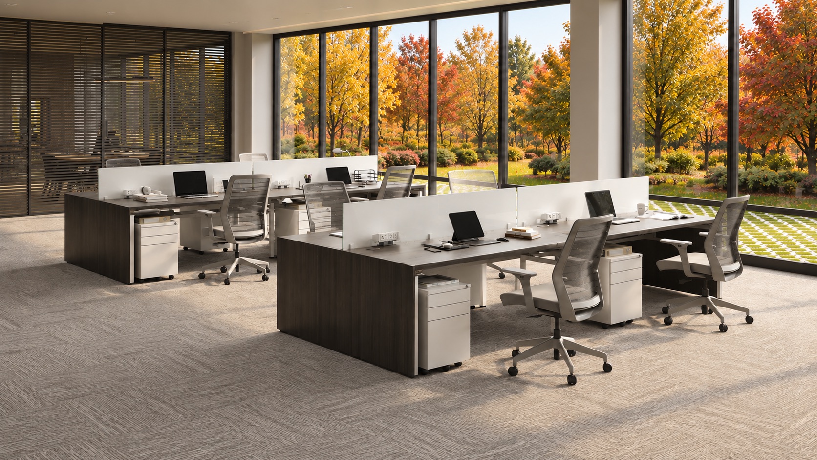 Office area furniture
